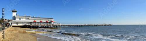 Fotografía Panorama of the pier at Felixstowe Suffolk England.