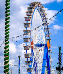 Wall Mural - ferris wheel