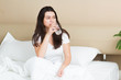 © uv_group - Young woman drink a glass of water at morning, healthy lifestyle concept