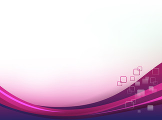 Poster - Abstract background purple and pink curve and layerd element vector illustration 004