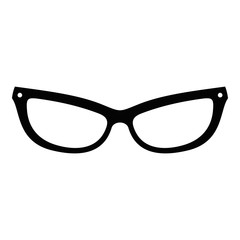 Astigmatic eyeglasses icon. Simple illustration of astigmatic eyeglasses vector icon for web