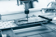 © Alex_Traksel - PCB Processing on CNC machine working in factory