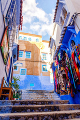 Sticker - Chefchaouen, blue city, Morocco