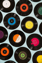 Collection Of Vintage And Modern Vinyl Records