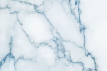 Closeup Surface Abstract Marble Pattern At Blue Marble Stone Wall Texture Background