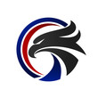 eagle logo vector template