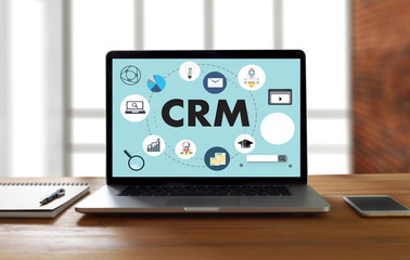 Business Customer CRM Management Analysis Service Concept management