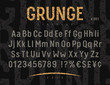 Grunge Font 001