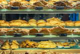 Fototapeta Boho - Pastries and cakes