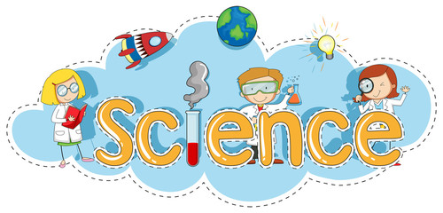 font design for word science