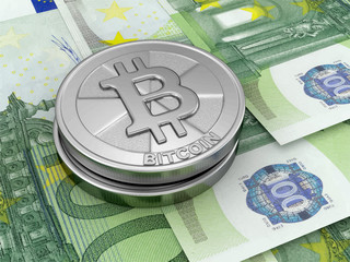 Poster - Euros and Bitcoin