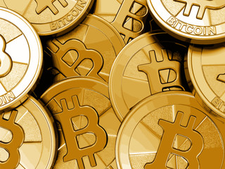 Poster - Bitcoin background