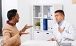 © Syda Productions - doctor and displeased male patient argue at clinic