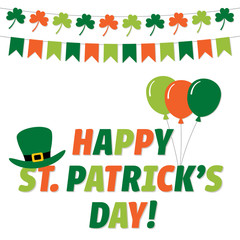 Wall Mural - St. Patricks Day greeting card