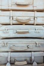 White Suitcases