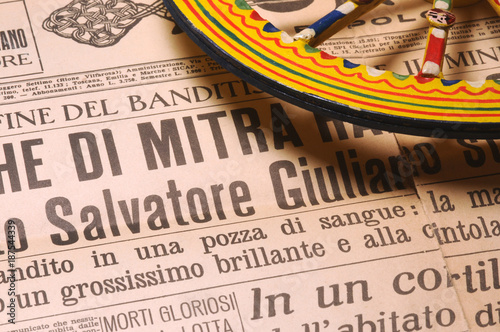 Fotografie, Obraz Salvatore Giuliano サルヴァトーレ・ジュリアーノ Bandito Джулиано , Сальваторе Салваторе Mafia