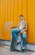 © Marko Milanovic/Stocksy - Young authentic urban adolescent/skateboarder on the streets
