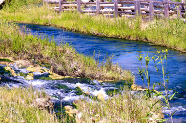 Poster - Hot Springs near Yellowstone