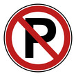 Verbotsschilder Icon - Parkverbot