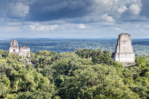 Plakat Gwiezdne wojny w Tikal