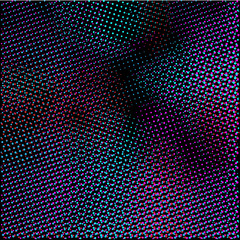 Wall Mural - abstract dark halftone dotted background