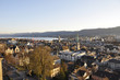 Panorama der Altstadt von Zürich 