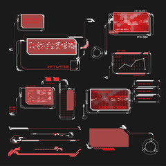 Wall Mural - The interface for the game