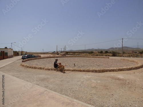 Fotografía Los Albaricoques en Almeria (Andalucia,España),localidad de Níjar junto a Cabo d