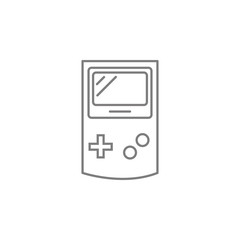 Poster - game console icon. Web element. Premium quality graphic design. Signs symbols collection, simple icon for websites, web design, mobile app, info graphics