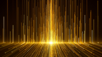 Wall Mural - gold awards background.