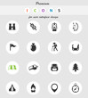 © ayax - day of scouts icon set
