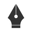 © bsd studio - Fountain pen nib glyph icon