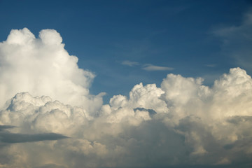 clouds and blue sky background