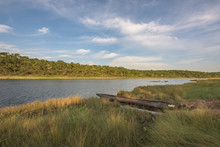 A Lagoa Cuanavale (nascente Do Rio Cuanavale) Na Província Do Moxico Em Angola