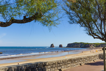 Wall Mural - Hendaye beach