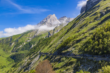 Mountain road D918 France