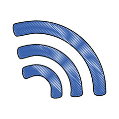 wifi signal isolated icon