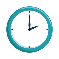 time clock isolated icon