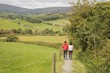 © Wavebreak Media - Rear view of couple walking on path