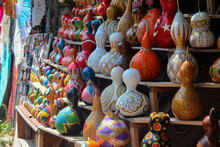 Decorative Handmade Calabash In The Turkish Market