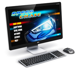 Aufkleber - Gaming desktop computer PC