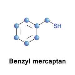 Canvas Print - Benzyl mercaptan organosulfur