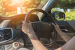© 290712 - young women driving a car