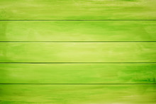 Green Wood Planks Background