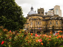 Harrogate Is A Town In North Yorkshire, England, East Of The Yorkshire Dales National Park. Its Heritage As A Fashionable Spa Resort Continues 
