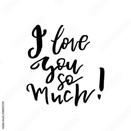 i love you so much happy valentines day card with i love you template