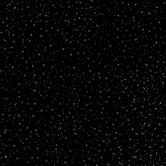 Wall Mural - starry sky hand draw seamless pattern, doodle rings and crosses in galaxy and stars style - endless 