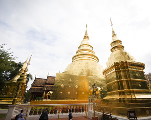 Temple,Buddhist Temple In Chiang Mai Thailand‎