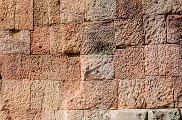 close up the surface stone background, wallpaper.Background of stone wall texture