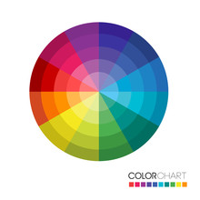 Useful Color Wheel Guide With Shades